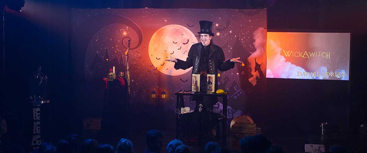 spectacle magie halloween
