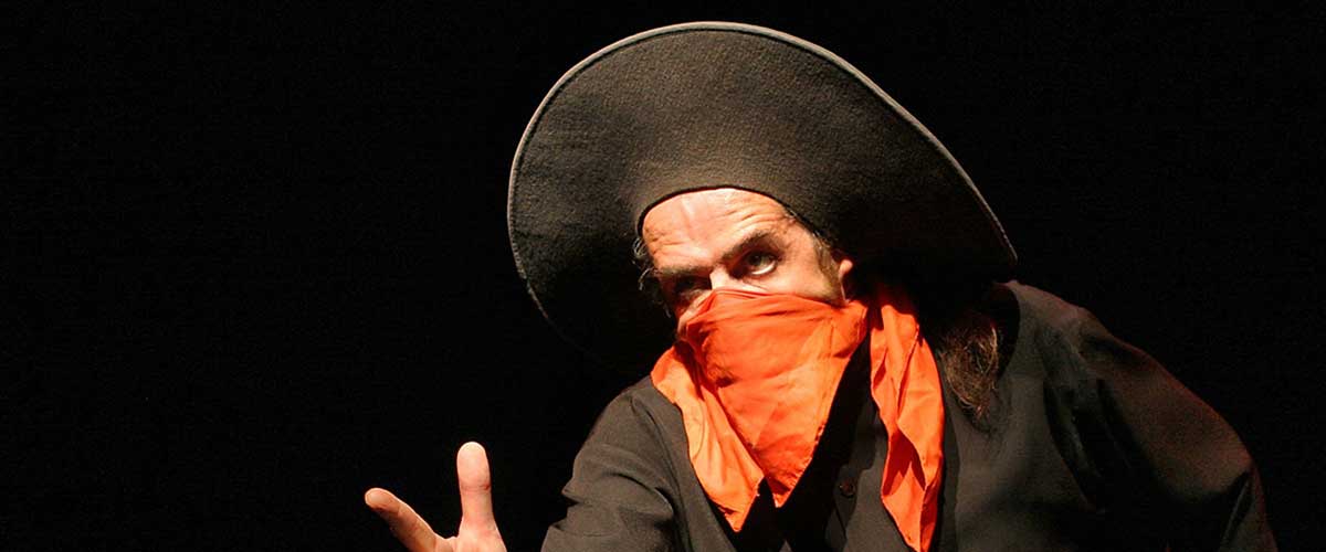 mime chapeau cowboy